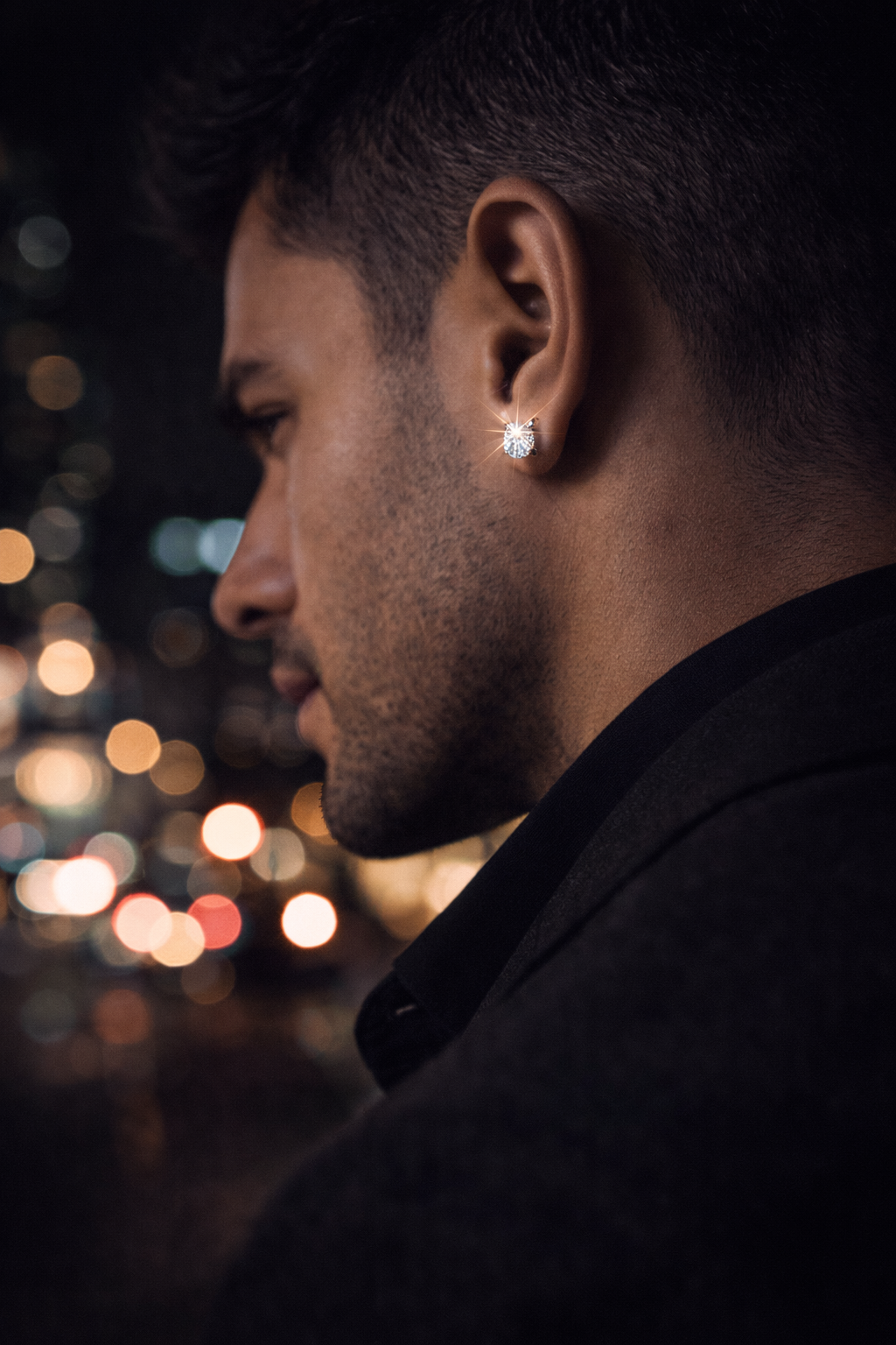 Orecchino Punto Luce Arion - Uomo